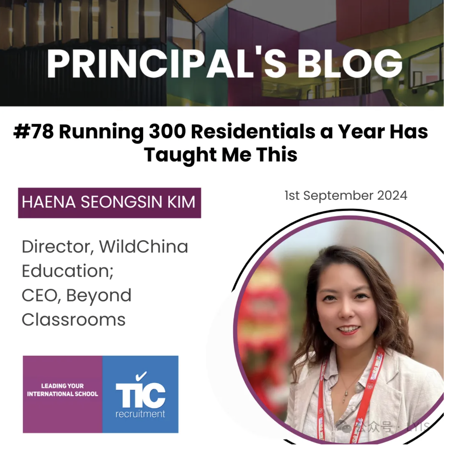 Haena, Director of WildChina Educartion